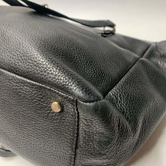 Kate Spade New York Leather Tote Bag Black Large - Picture 5 of 12